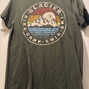 Green Graphic T-Shirt